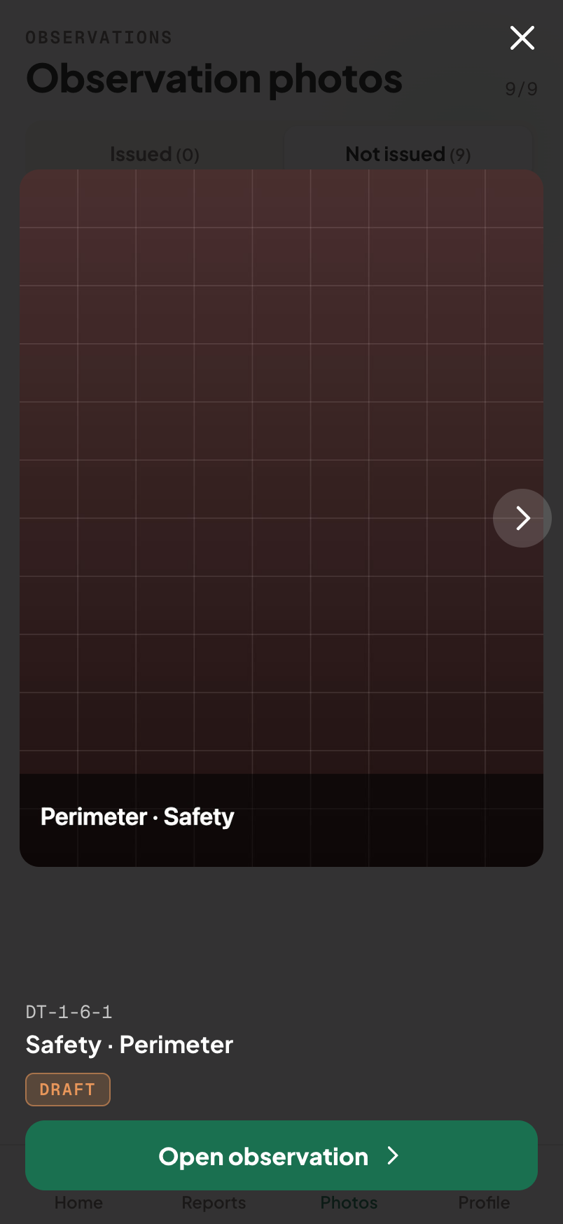 Observation photo viewer